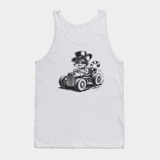 Hot Rod Cat Tank Top